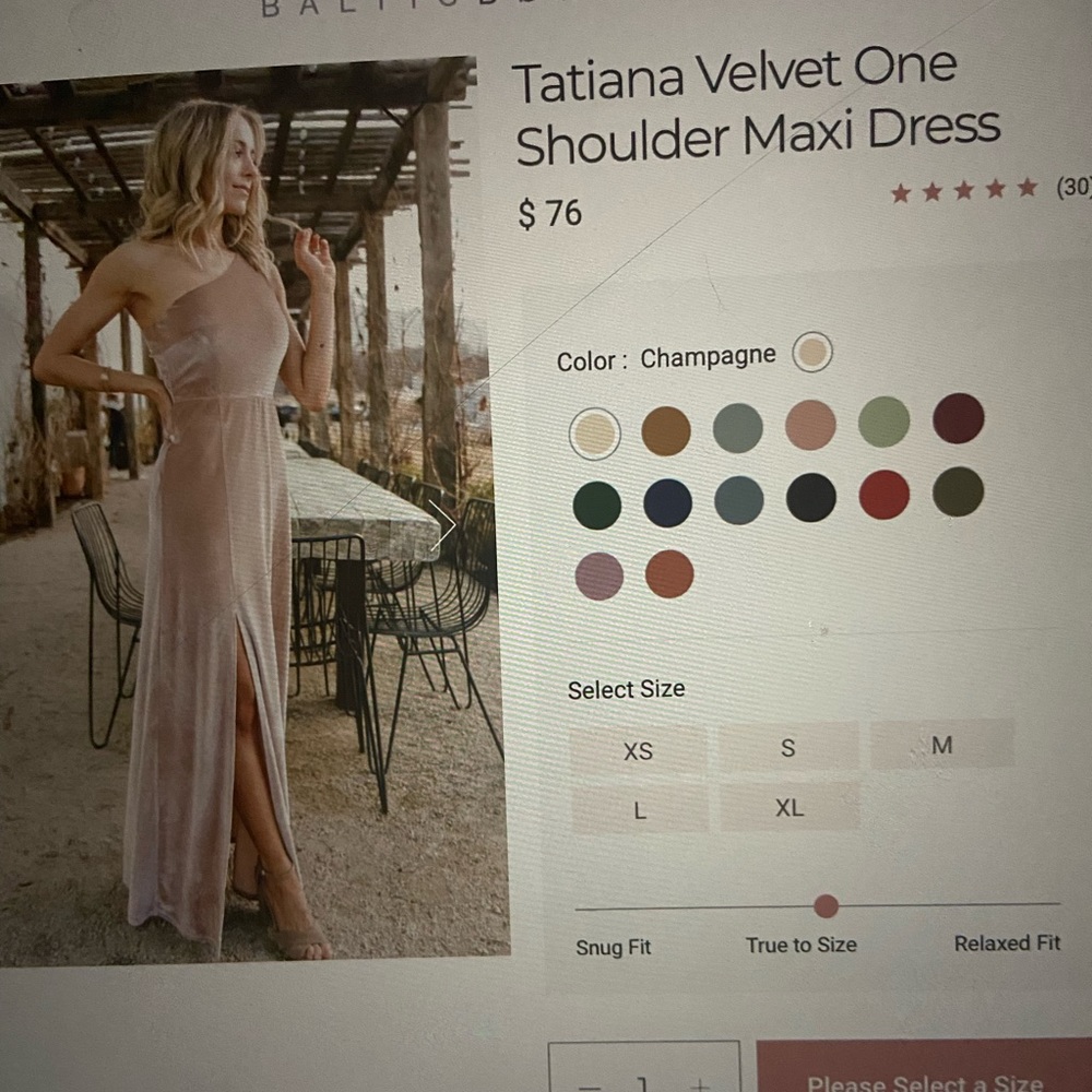Women’s formal dress